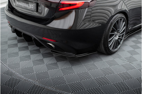 Maxton Design Dokładki tylnego zderzaka Giulia Veloce