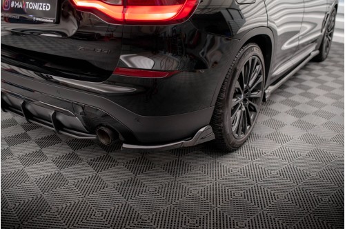 Maxton Design Dokładki tylnego zderzaka X3 G01