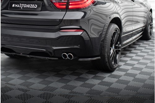 Maxton Design Dokładki tylnego zderzaka X4 F26