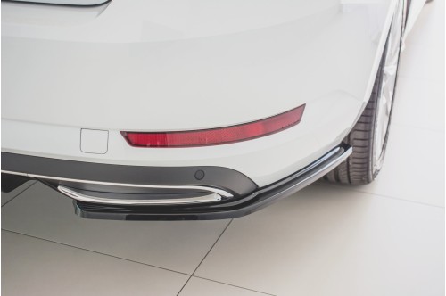 Maxton Design Dokładki tylnego zderzaka Superb III FL