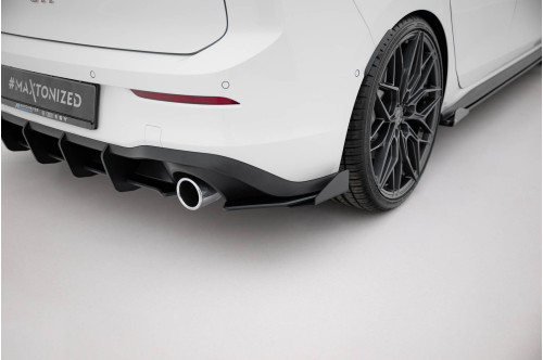 Maxton Design Dokładki tylnego zderzaka Golf VIII GTI