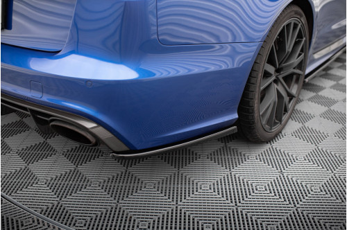 Maxton Design Dokładki tylnego zderzaka V2 RS6 C7