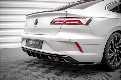 Maxton Design Dokładki tylnego zderzaka Arteon R Facelift