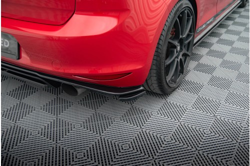 Maxton Design Dokładki tylnego zderzaka Golf VII GTI Clubsport