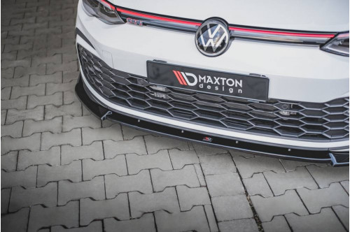 Maxton Design Przedni spoiler V3 Golf VIII GTI