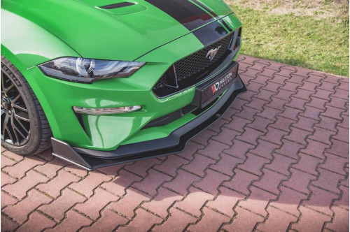Maxton Design Przedni spoiler V2 Mustang GT 2018