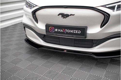 Maxton Design Przedni spoiler V2 Mustang Mach-E
