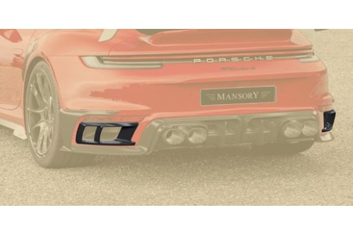 Mansory Dokładki tylnego zderzaka 911 992 Turbo