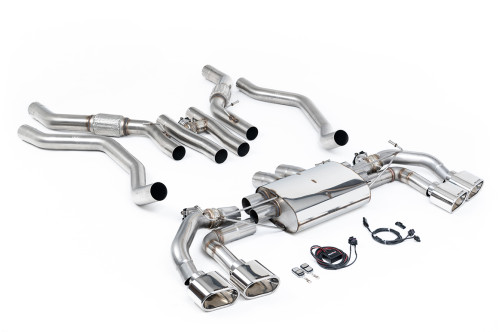 Milltek Sportowy układ wydechowy z klapami Range Rover Sport P530 2022